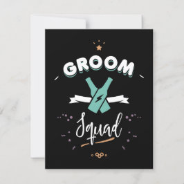 Tarjeta Groom squad