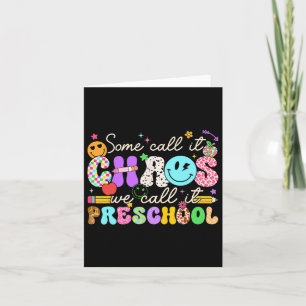Tarjeta Groovy Algunos lo Llaman Caos Nosotros lo Llamamos