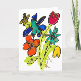 Tarjeta Groovy Blank