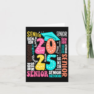 Tarjeta Groovy Cl De 2025 Senior 2025 Graduación De Vuelta