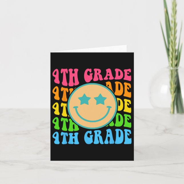 Tarjeta Groovy Cuarto Grado Vibes Enfrenta A Profesores Re (Anverso)
