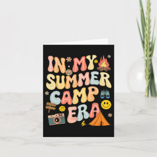 Tarjeta Groovy En Mi Campamento De Verano La Tripulación E