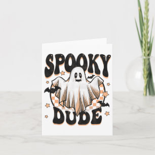 Tarjeta Groovy Ghost Halloween Costume a los niños Bo