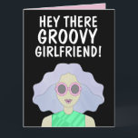 TARJETA GROOVY GIRLFRIEND FRIEND CHICA BFF CUMPLEAÑOS<br><div class="desc">TARJETA DE CUMPLEAÑOS DE GROOVY GIRLFRIEND</div>