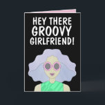 TARJETA GROOVY GIRLFRIEND FRIEND CHICA BFF CUMPLEAÑOS<br><div class="desc">TARJETA DE CUMPLEAÑOS DE GROOVY GIRLFRIEND</div>