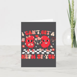 Tarjeta Groovy San Valentín Técnico de Diálisis Renal No P
