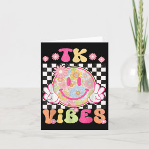 Tarjeta Groovy Tk Vibes Primer Día De Escuela Profesoras C