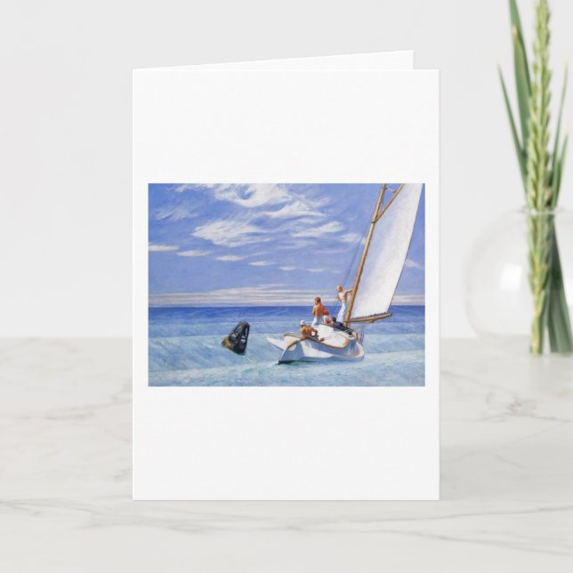 Tarjeta Ground Swell Hopper - Edward Hopper (Anverso)