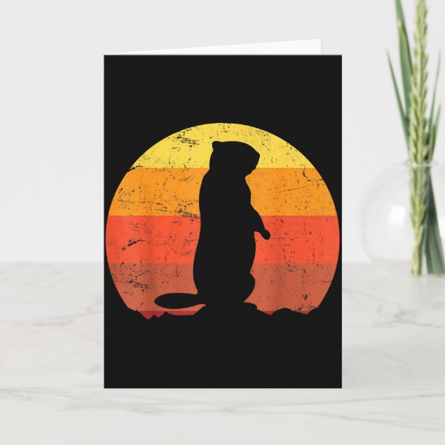 Tarjeta Groundhog _9  (Anverso)