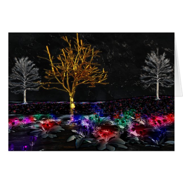 Tarjeta Grove of Living Gems (Anverso (Horizontal))