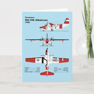 Tarjeta Grumman HU-16 Albatross