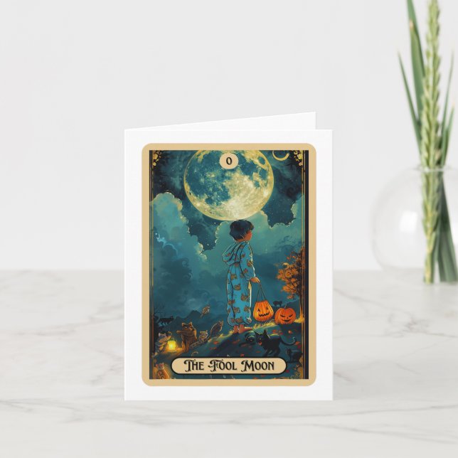 Tarjeta Gruñe Quiero decir Pato Boo Truco o Tratamiento Es (Anverso)