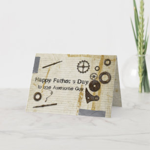 Tarjeta Grungy Dirty Father's Day Card