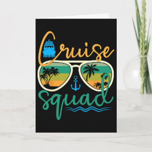 Tarjeta Grupo de Crucero 2025 Vacaciones Familiares Playa