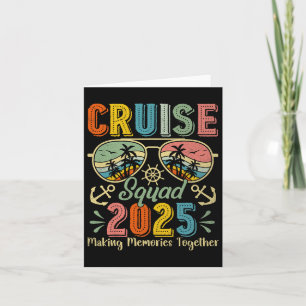 Tarjeta Grupo de Crucero Familiar 2025 Coincidiendo Vacaci