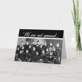 Tarjeta Grupo de Damas de Vintage Humor de cumpleaños feli