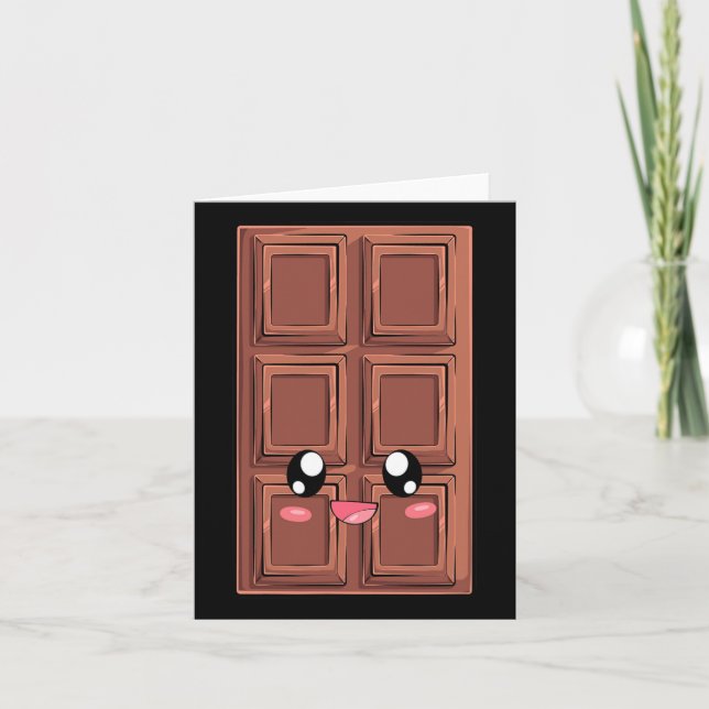 Tarjeta Grupo de disfraces Chocolate R'mores (Anverso)