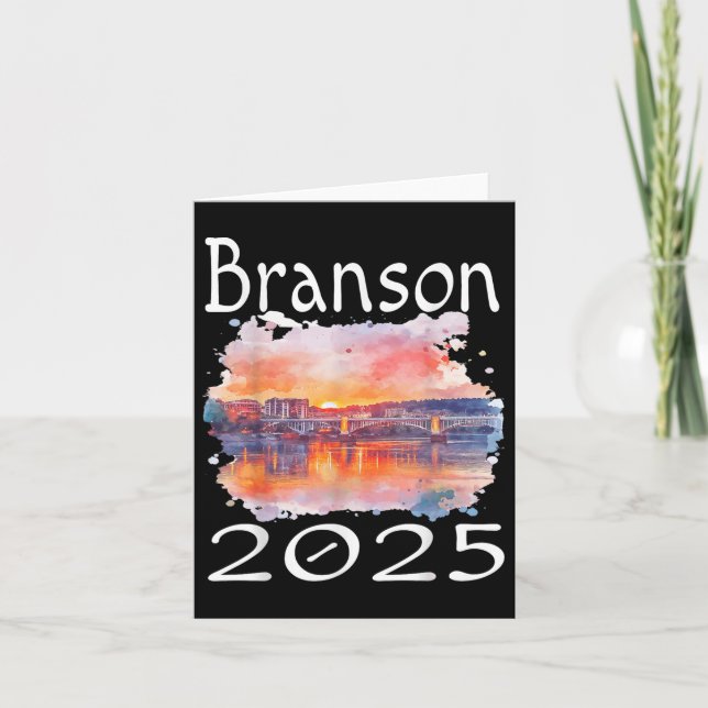 Tarjeta Grupo de Vacaciones Familiares de Branson 2025 Get (Anverso)