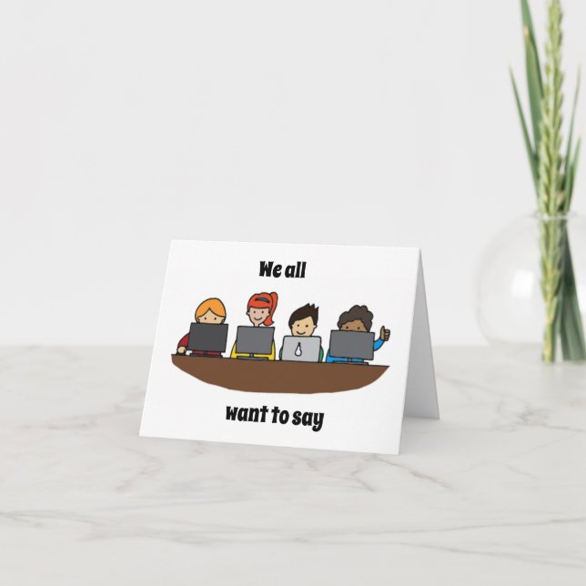 TARJETA *GRUPO DICE* ¡FELIZ CUMPLEAÑOS PARA TI! (Anverso)