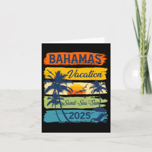 Tarjeta Grupo Familiar Vacation Souvenir Vacation 2025 de