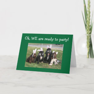 TARJETA GRUPO LISTO PARA FESTEJAR-¿ERES TU DE 40