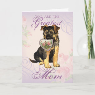 Tarjeta GSD Heart Mom