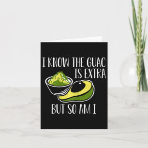 Tarjeta Guacamole Aguacado Cinco De Mayo