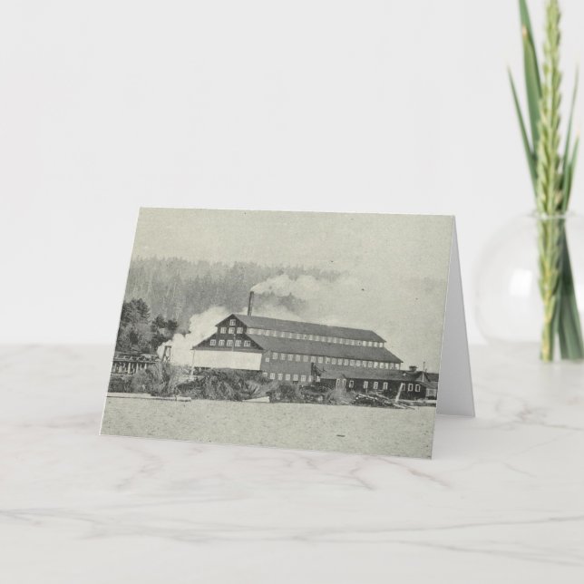 Tarjeta Gualala Mill, California (Anverso)