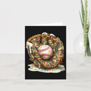 Tarjeta Guantes de béisbol de camuflaje Ropa de estilo de