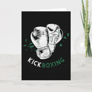 Tarjeta Guantes de Boxeo de Kickboxing