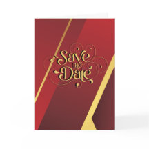 Guardar La Fecha (1 John 4:19 NKJV) Rojo/Resto/Oro