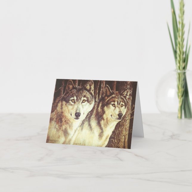 Tarjeta Guardas del bosque (Anverso)