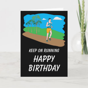 Tarjeta Guarde en funcionar con feliz cumpleaños