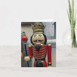 Tarjeta Guardia Cascanueces Navidad
