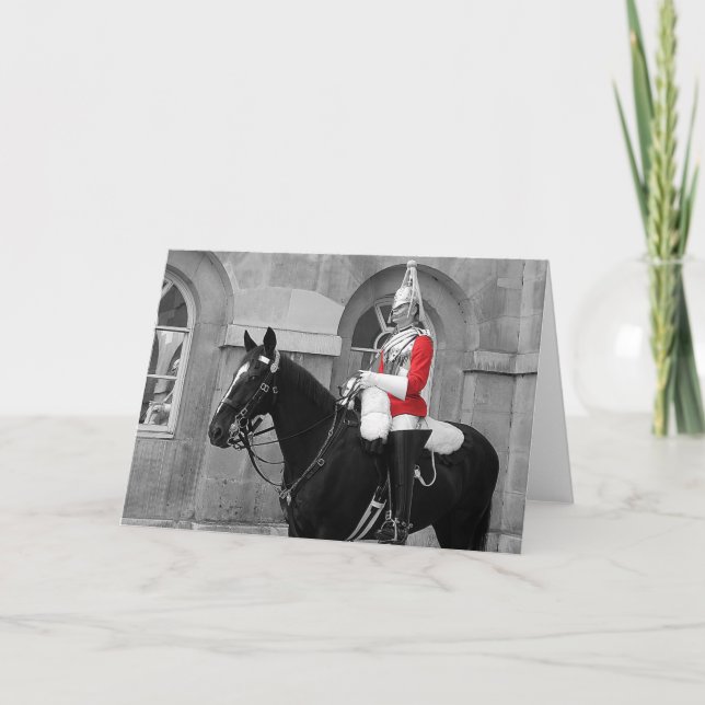 Tarjeta Guardia de Caballos de Londres (Anverso)