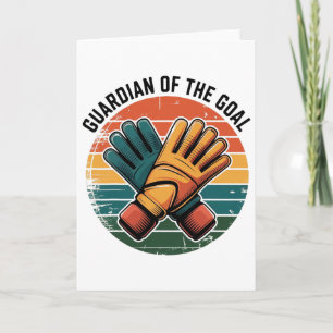 Tarjeta Guardián Del Arco Fútbol Portero Fútbol