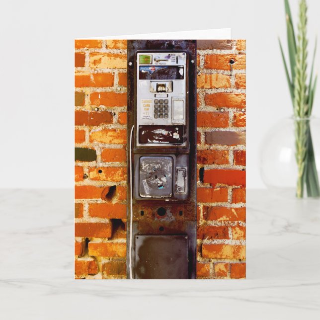 Tarjeta Guay Abandonó Payphone (Anverso)