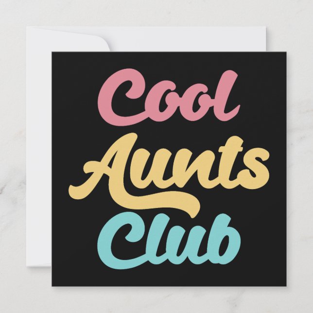 Tarjeta Guay Aunts Club II (Anverso)