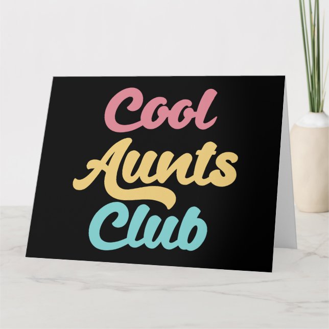 Tarjeta Guay Aunts Club II (Anverso)