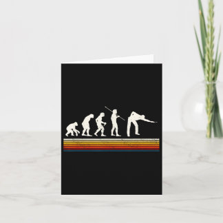 Tarjeta Guay Billiards Black Evolution Of Man Billiards Pl