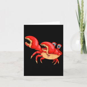 Tarjeta Guay Dabbing Crab Funny Dancer Sea Creover