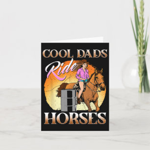 Tarjeta Guay Dads Ride Horses I Hincha Pony