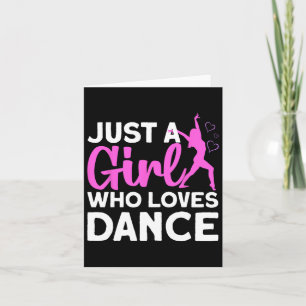 Tarjeta Guay Dance For Chica Women Hip Hop Dancer Ballroom