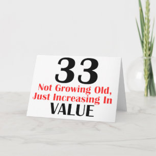TARJETA GUAY DISEÑOS DEL CUMPLEAÑOS DE 33 AÑOS
