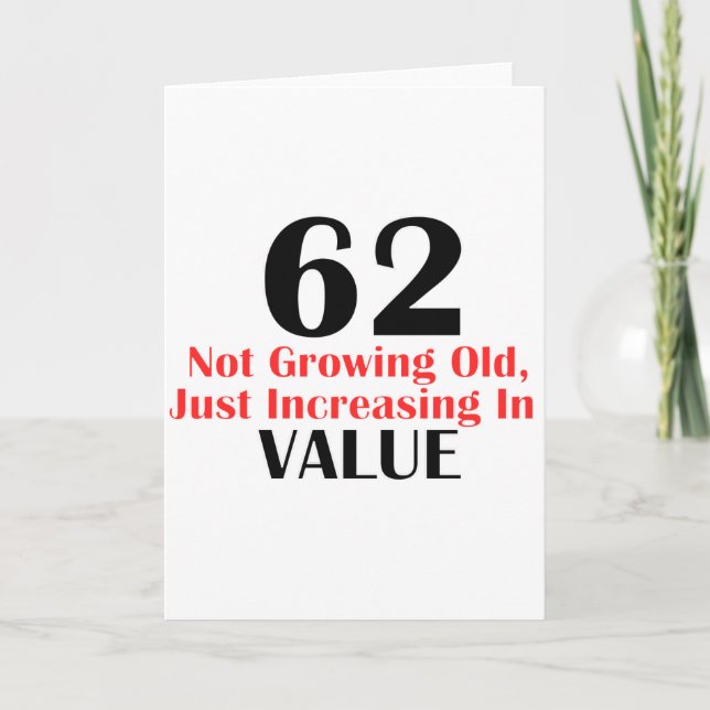TARJETA GUAY DISEÑOS DEL CUMPLEAÑOS DE 62 AÑOS (Anverso)