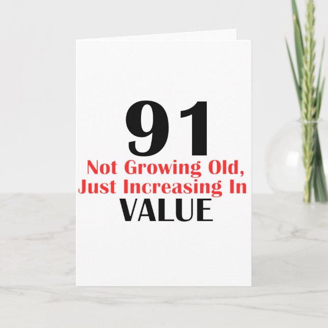 TARJETA GUAY DISEÑOS DEL CUMPLEAÑOS DE 91 AÑOS (Anverso)