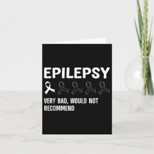 Tarjeta Guay Epilepsy Art Para Hombres Mujeres Apoyan La E