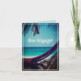 Tarjeta Guay Exotic Travel Bon Voyage