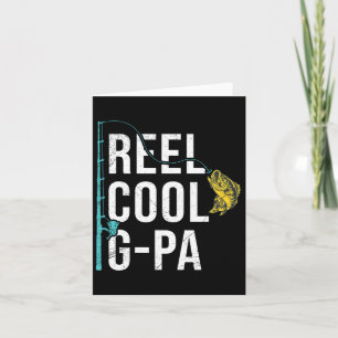 Tarjeta Guay G-pa Pescador Shirny Funny Abuelo Fa