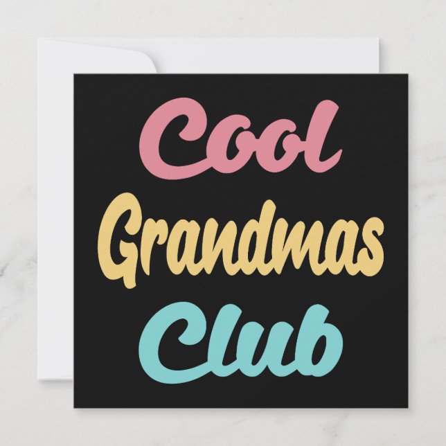 Tarjeta Guay Grandmas Club II (Anverso)